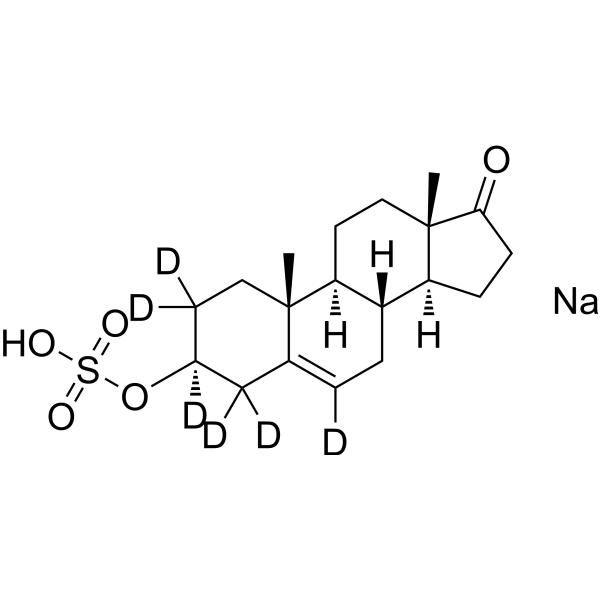 Dehydroepiandrosterone sulfate sodium salt-d6 1261254-41-4